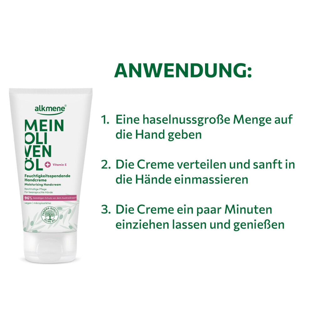 MEIN OLIVENÖL - Feuchtigkeitsspendende Handcreme