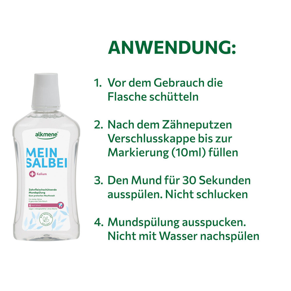 MEIN SALBEI – Zahnfleischschützende Mundspülung