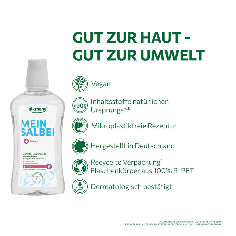 MEIN SALBEI – Zahnfleischschützende Mundspülung