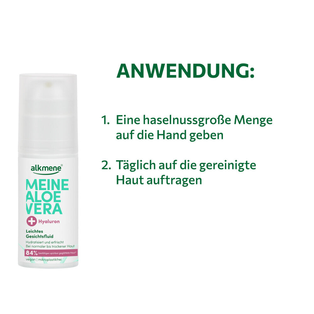 MEINE ALOE VERA – Leichtes Gesichtsfluid