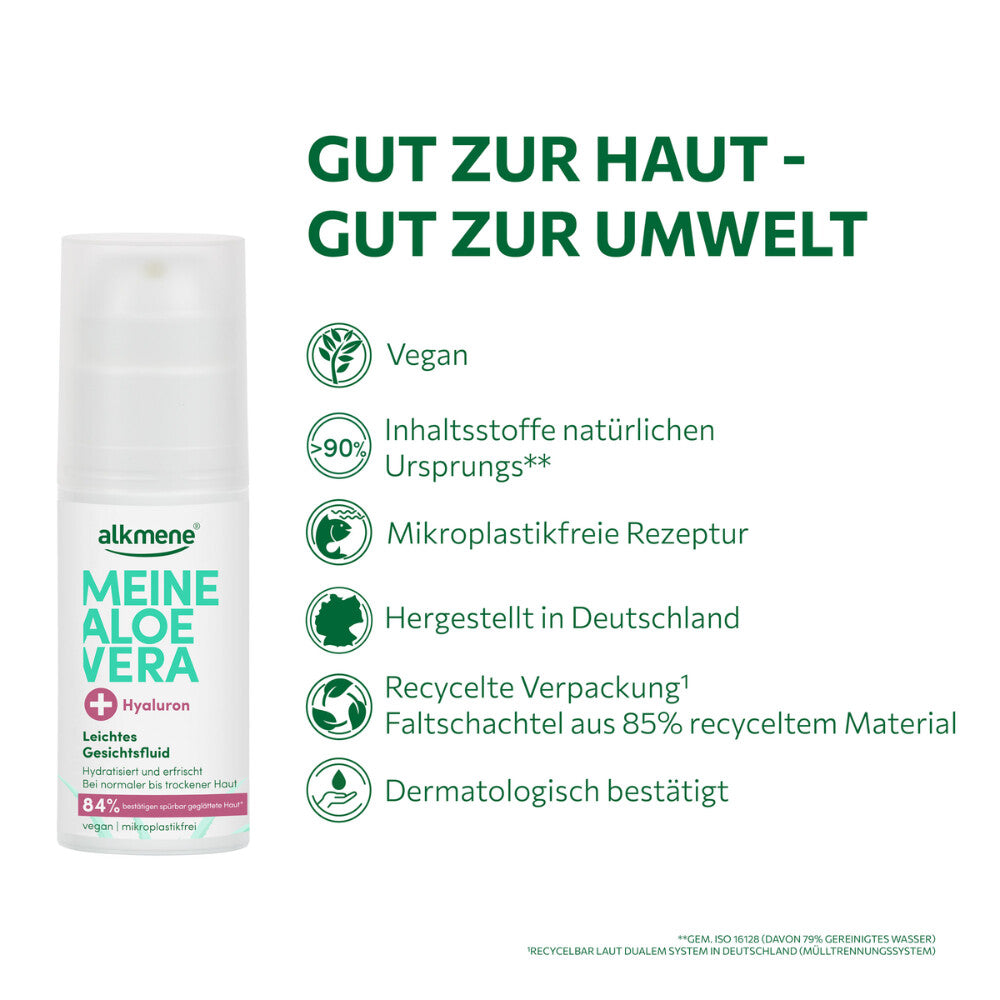 MEINE ALOE VERA – Leichtes Gesichtsfluid