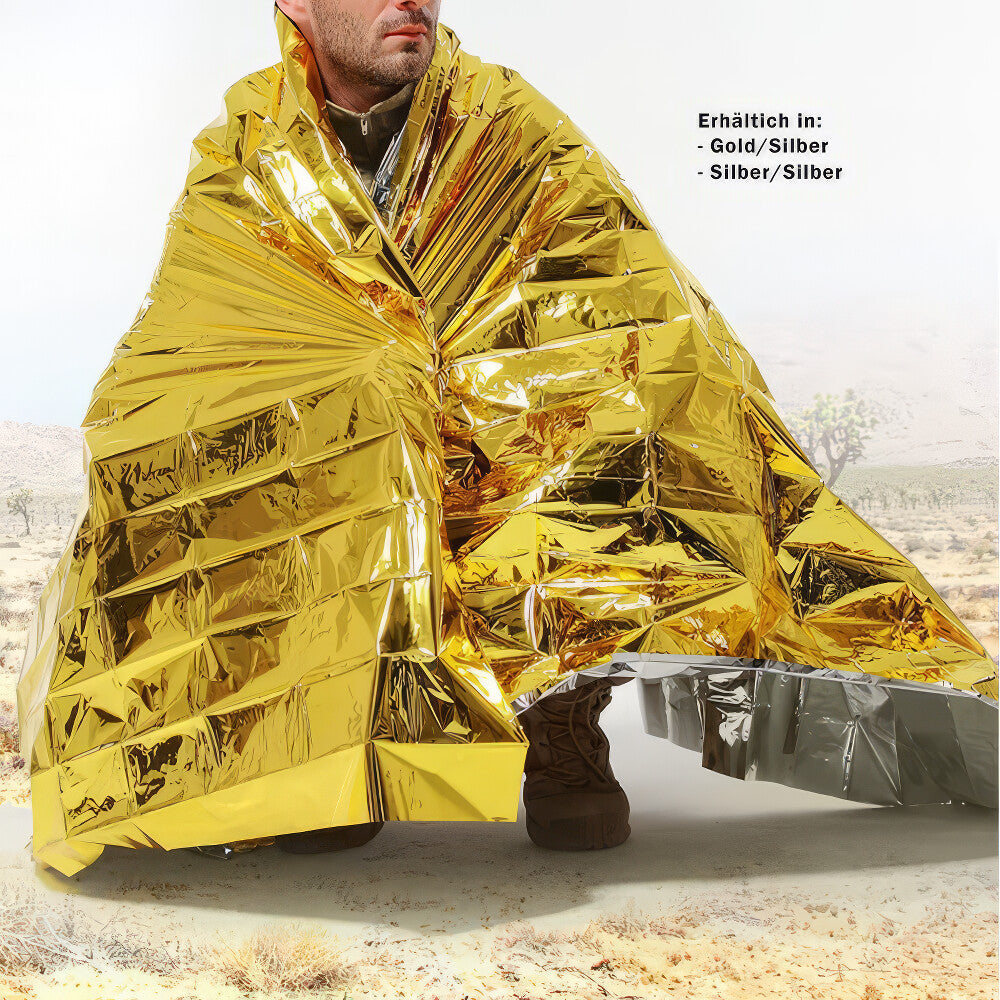 Outdoor Notfalldecke XL, 160x210 cm