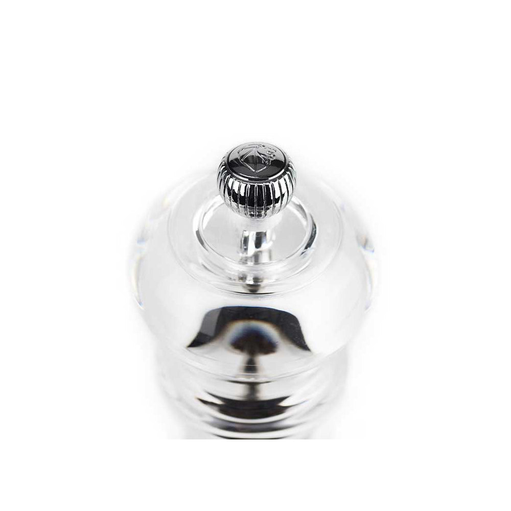 Peugeot Nancy Salzmühle, acrylic, 18 cm – Zeitlose Eleganz und präzise Funktionalität