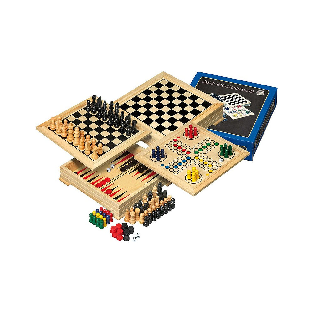 Holz-Spielesammlung Reise Philos