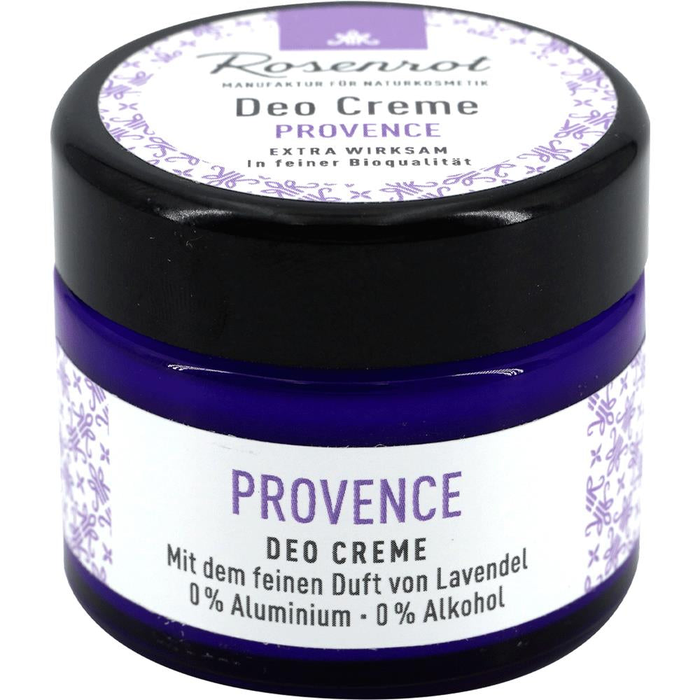 Rosenrot Deo Creme Provence, 50 g – Zarte Pflege mit Lavendelduft