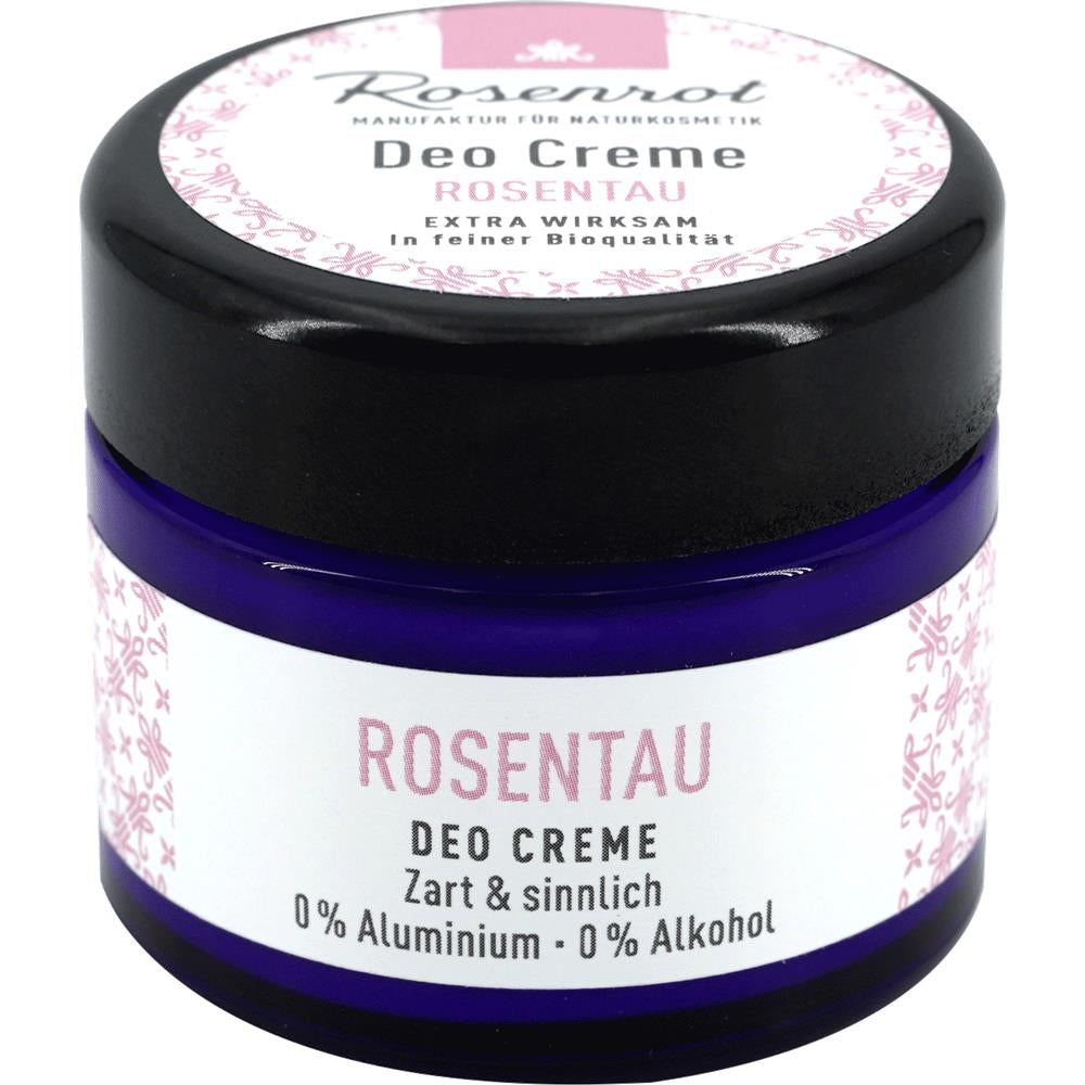 Rosenrot Deo Creme Rosentau, 50 g – Sanfte Pflege mit rosigem Duft