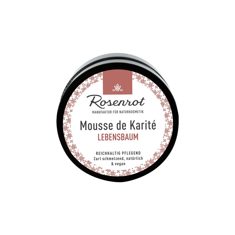 Rosenrot Feste Mousse Lebensbaum, 100 ml – Intensive Pflege mit Baobab-Öl