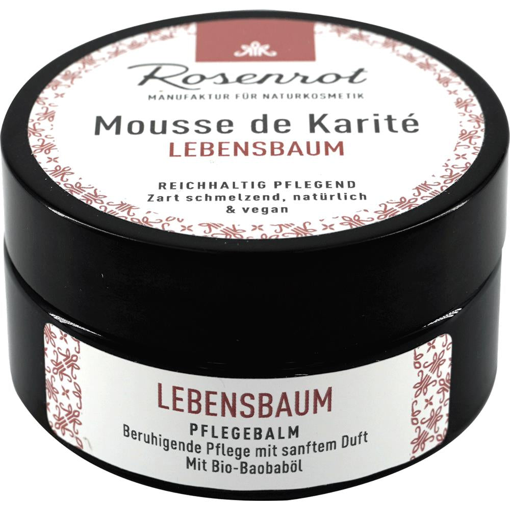 Rosenrot Feste Mousse Lebensbaum, 100 ml – Intensive Pflege mit Baobab-Öl