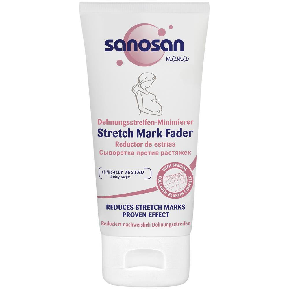 Sanosan Dehnungsstreifen Minimierer, 75 ml – Effektive Pflege nach der Schwangerschaft