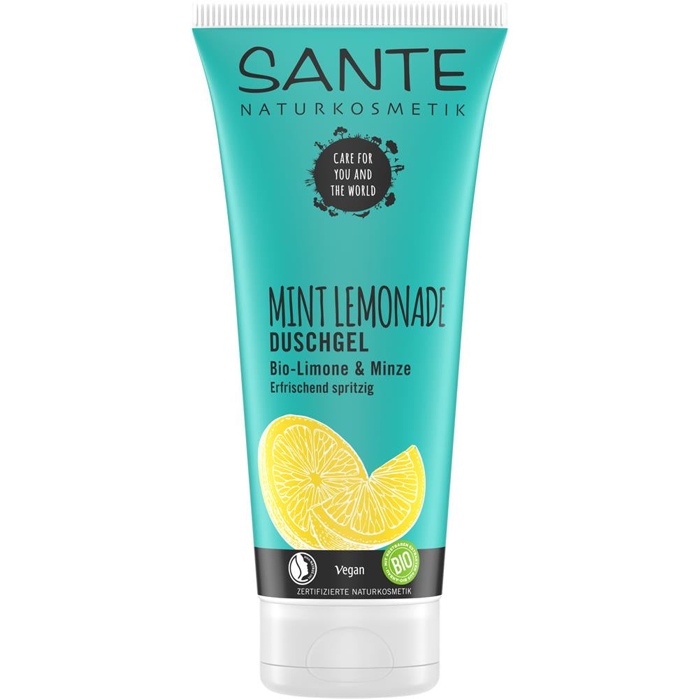 Sante Duschgel Mint Lemonade, 200 ml – Frische und Lebensfreude für Ihre Haut