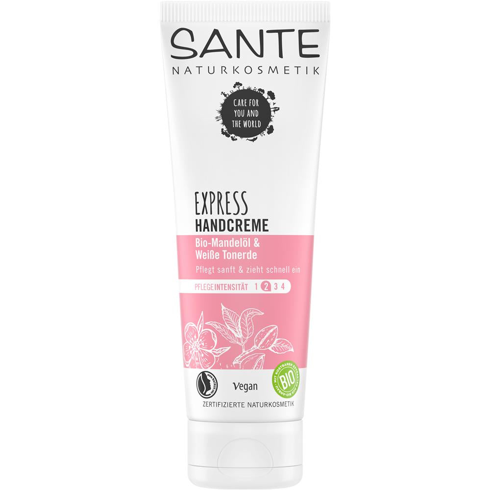 Sante Express Handcreme Weisse Tonerde, 75 ml