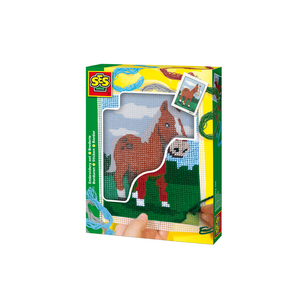 SES Stickset Pferde – Kreativer Stickspass