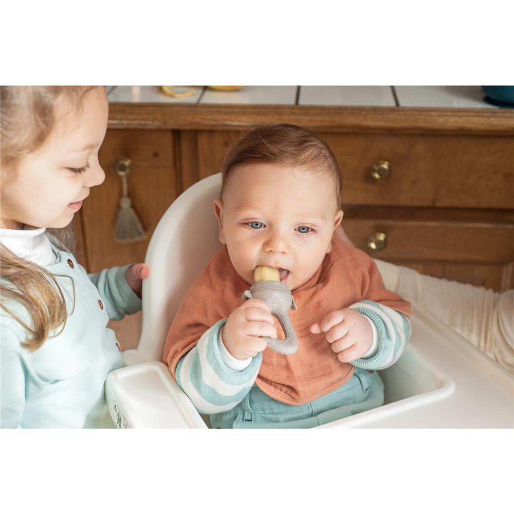 SOINA Fruchtsauger mit 3 Aufsätzen – Sicherer Genuss für kleine Entdecker