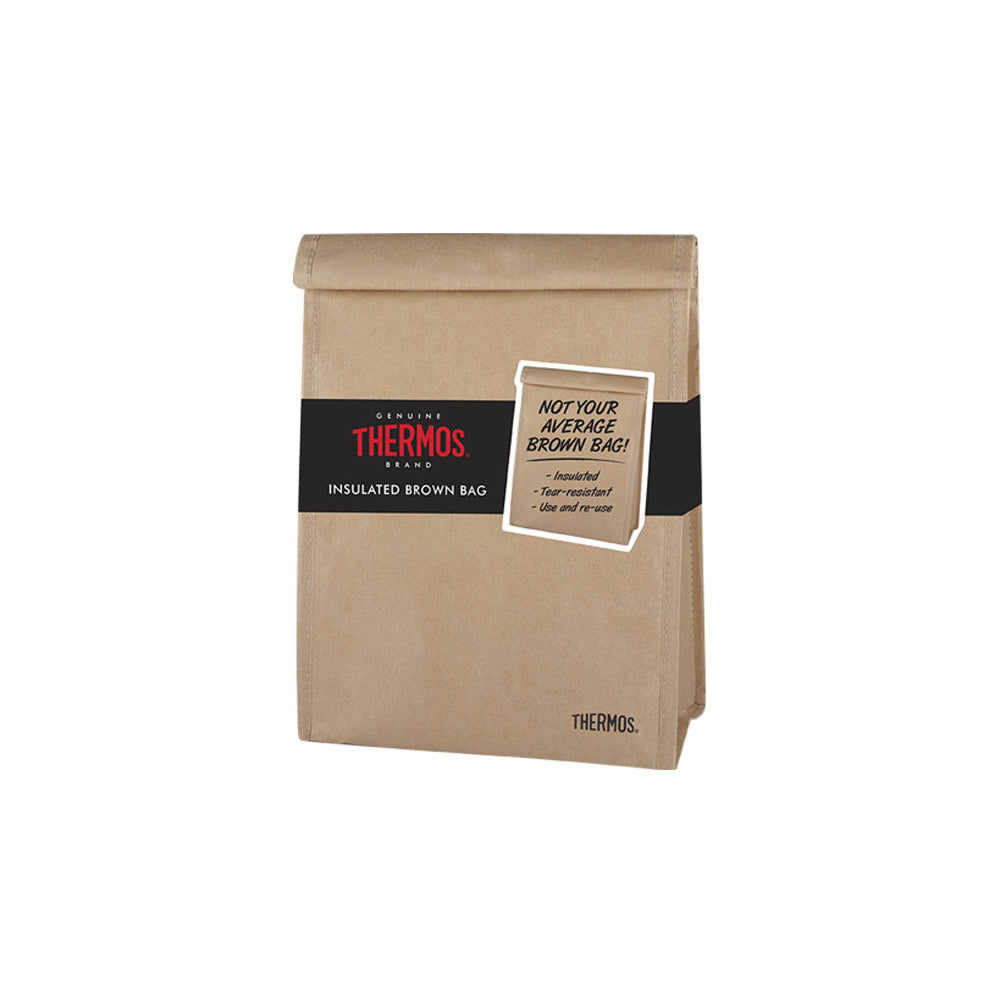Thermos Insulated Brown Bag – Klassisch und funktional