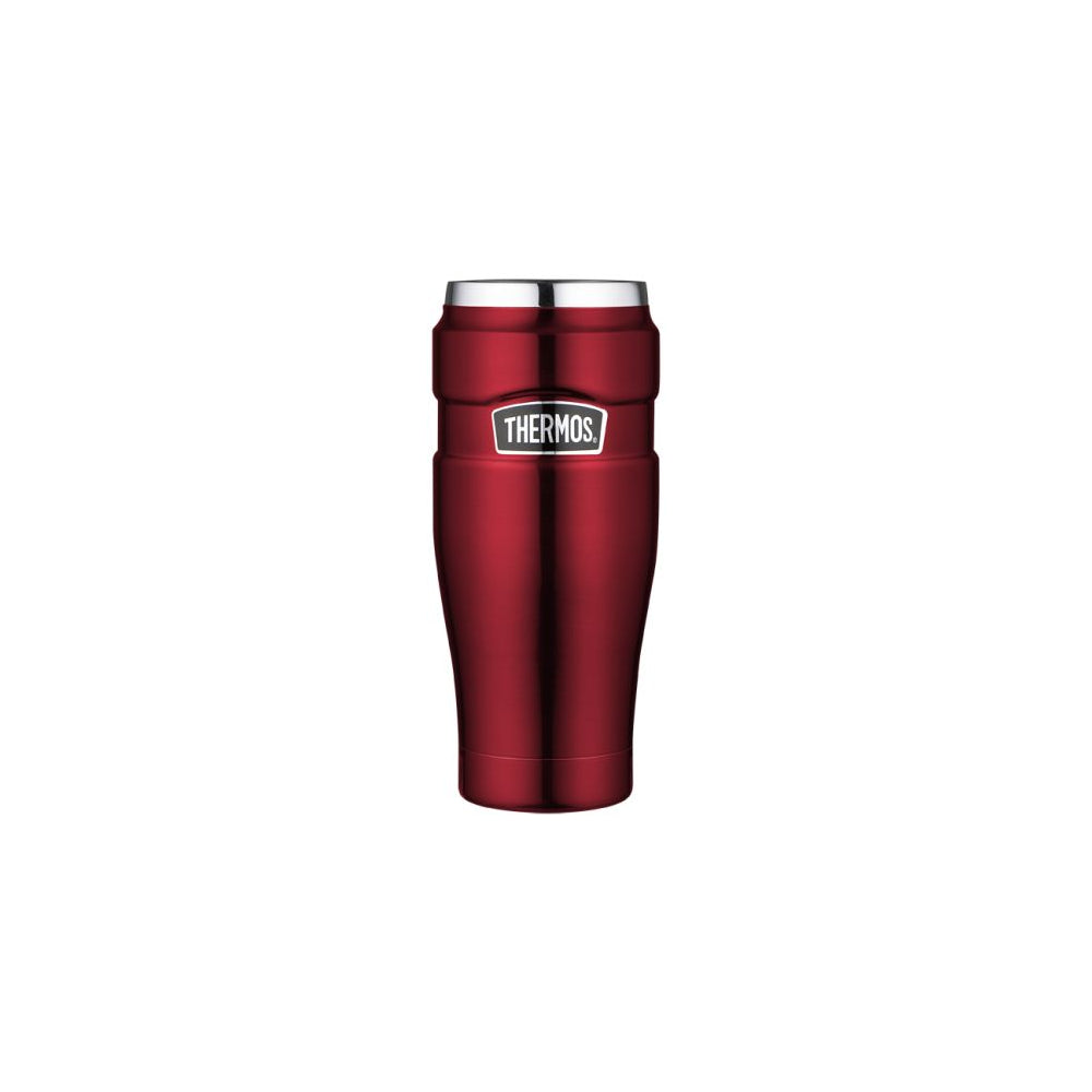 Thermos Isolierbecher Stainless King, Cranberry – Ein Farbtupfer für deine Auszeiten