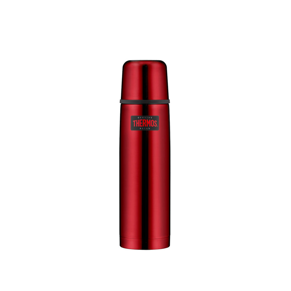 Thermos Isolierflasche Light & Compact, Cranberry 0.75l – Für mehr Genuss unterwegs