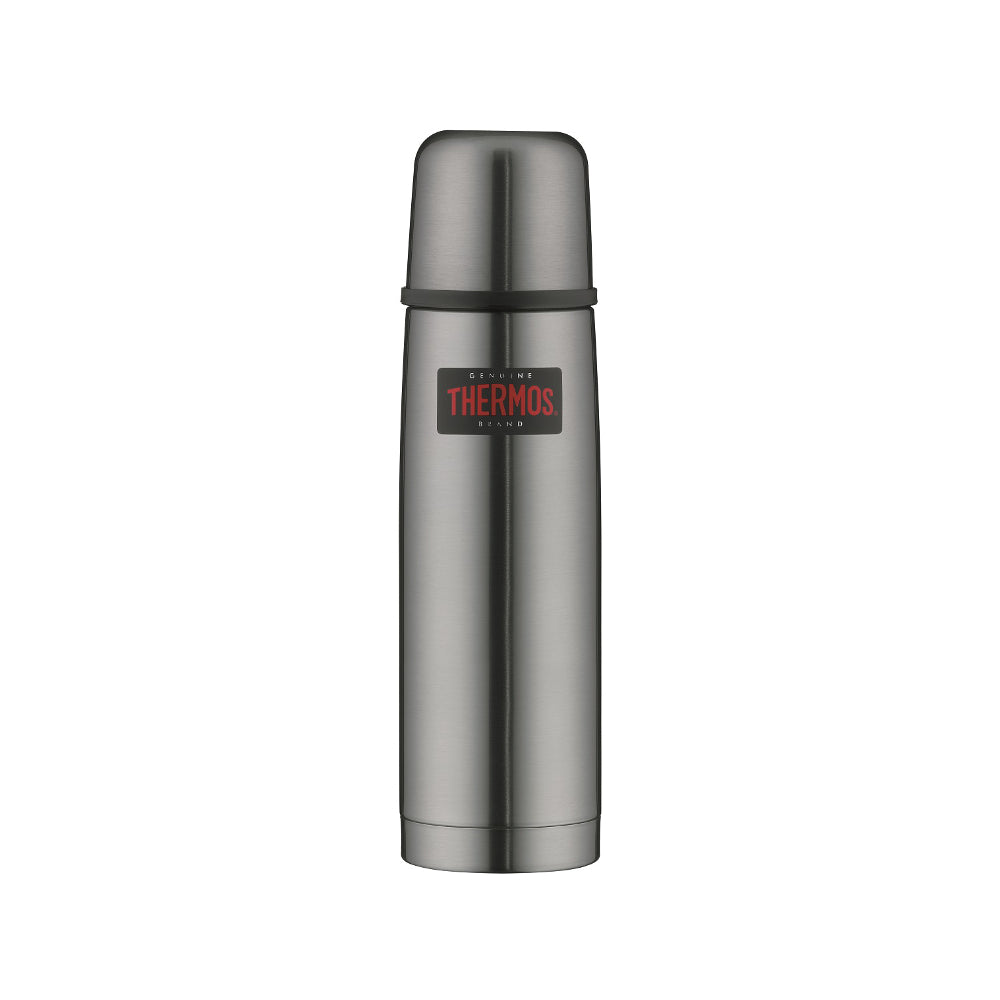 Thermos Isolierflasche Light & Compact, Grey 0.50l – Dein praktischer Begleiter für den Alltag