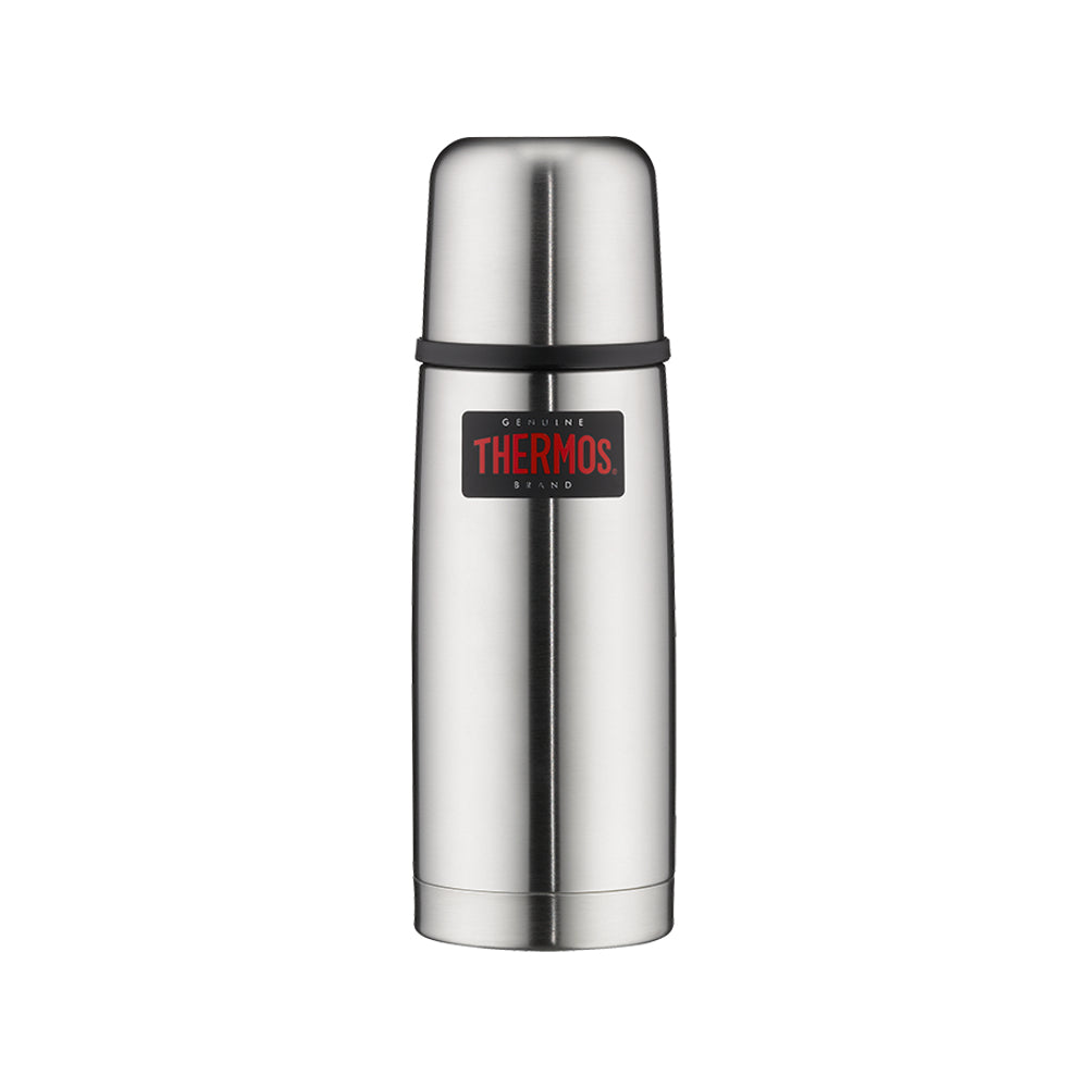 Thermos Isolierflasche Light & Compact, Steel 0.35 Liter – Der perfekte Begleiter für heiße und kalte Erfrischungen