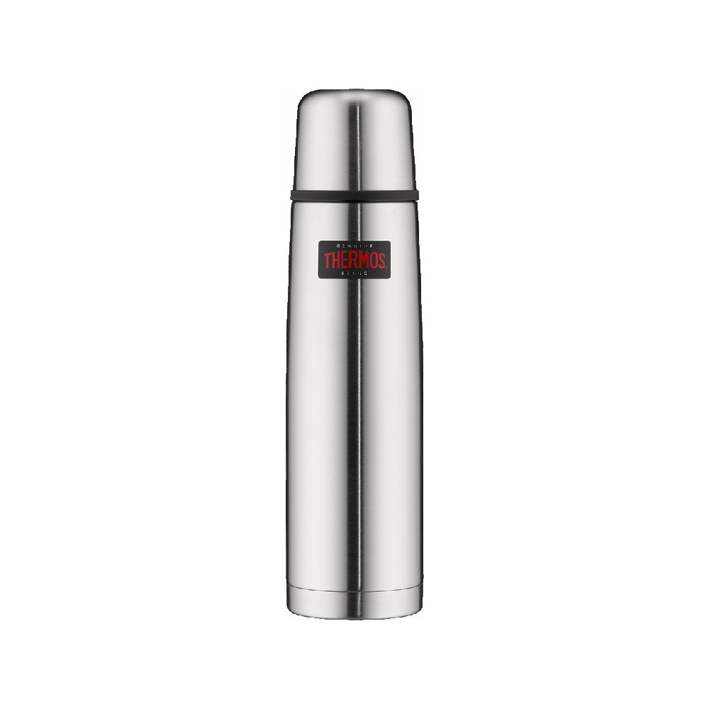 Thermos Isolierflasche Light & Compact, Steel 1.0l – Für Durstige, die nie genug haben