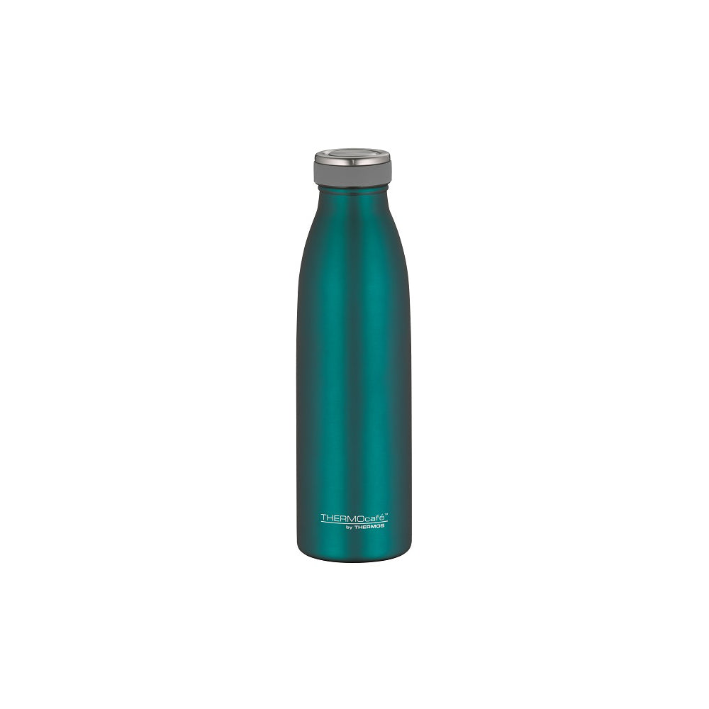 Thermos TC Bottle, Teal, 0.5 Liter, Edelstahl Mattiert