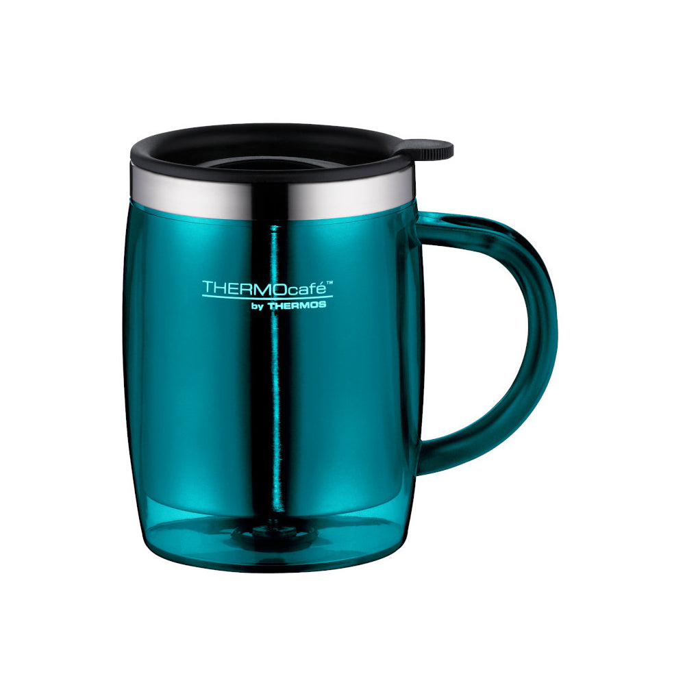 Thermos Trinkbecher Desktop Mug, Teal, Edelstahl