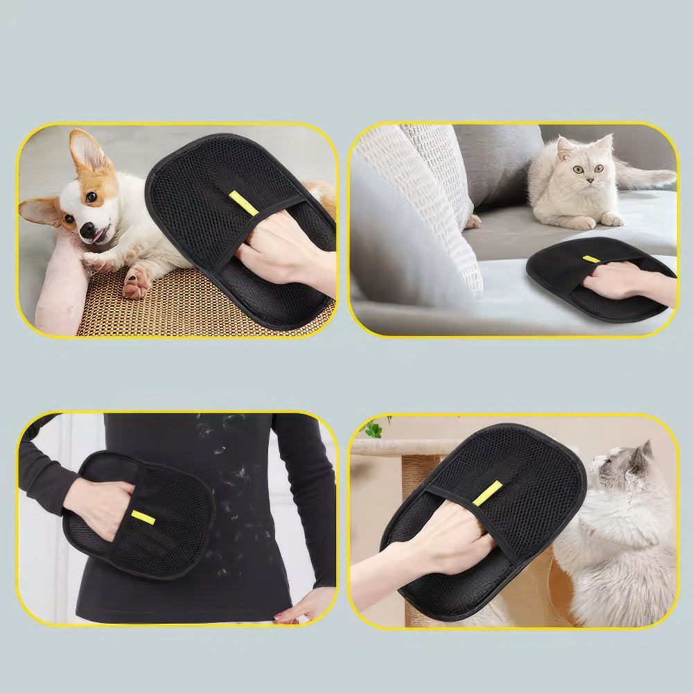 Tierhaar-Entfernen Handschuh