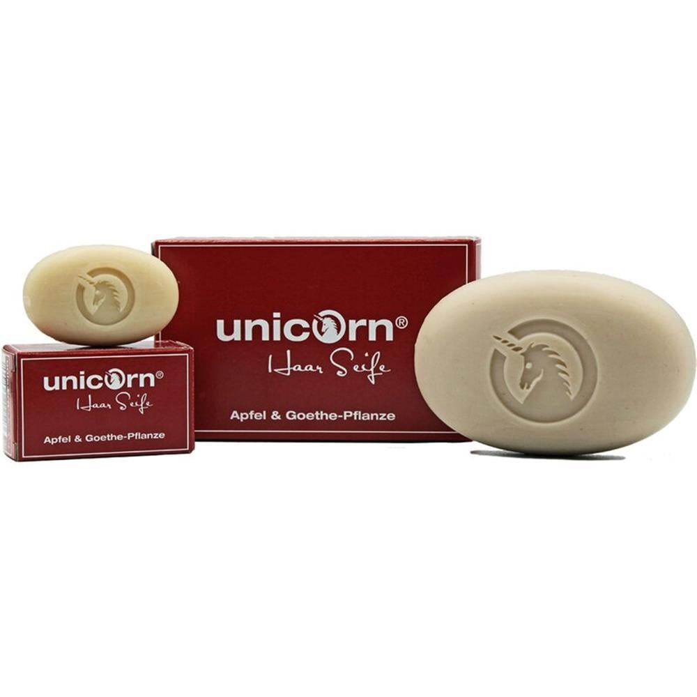 Unicorn Apfel Haarseife – Sanfte Pflege für unterwegs, 16 g