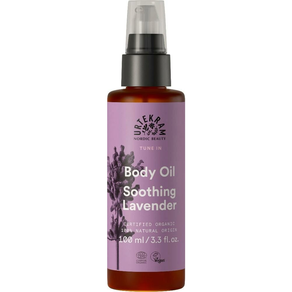 Urtekram Body Oil Purple Lavender – Tiefenpflege & Entspannung