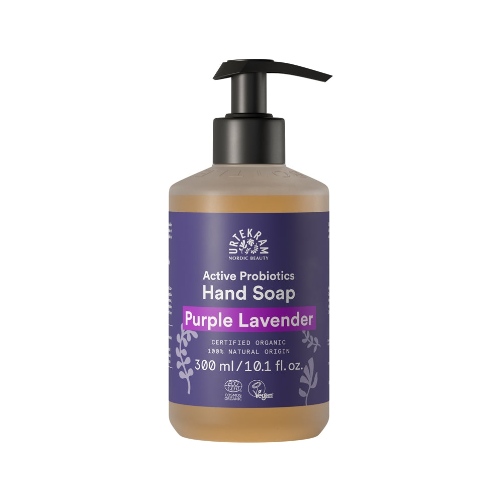 Urtekram Flüssigseife Purple Lavender – Natürliche Pflege mit beruhigendem Lavendelduft