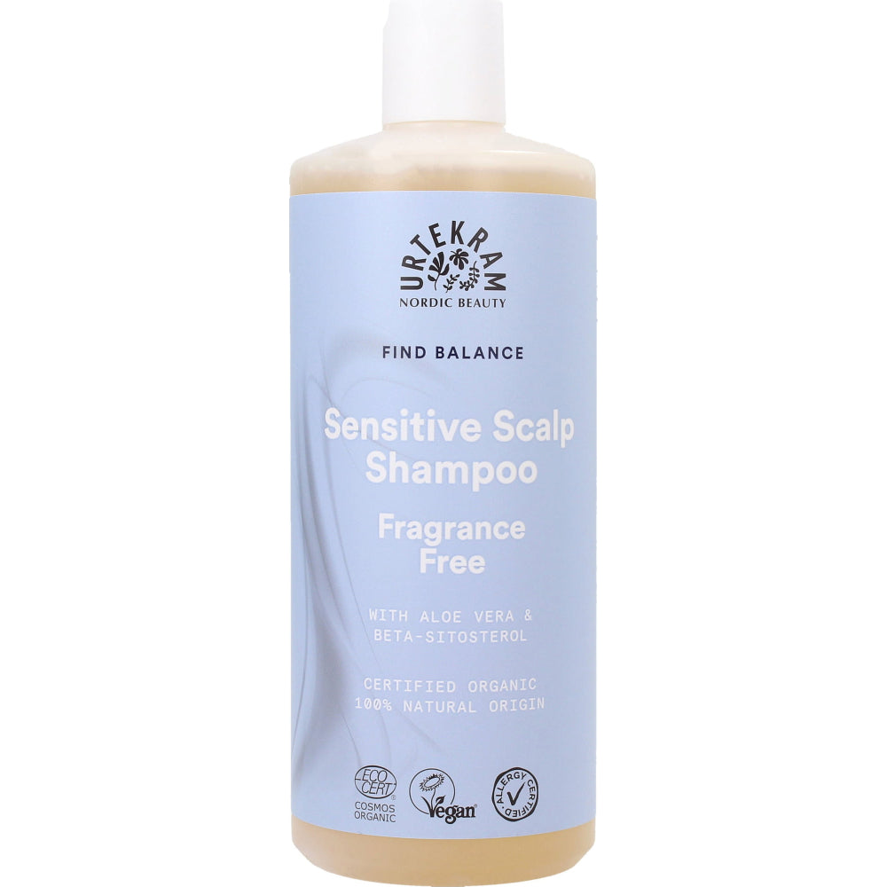 Urtekram Fragrance Free Sensitive Scalp Shampoo – Sanfte Pflege für empfindliche Kopfhaut
