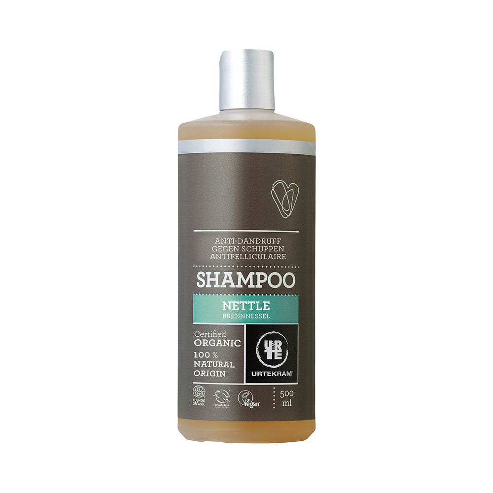 Urtekram Brennnessel Shampoo – Antischuppen, 500 ml