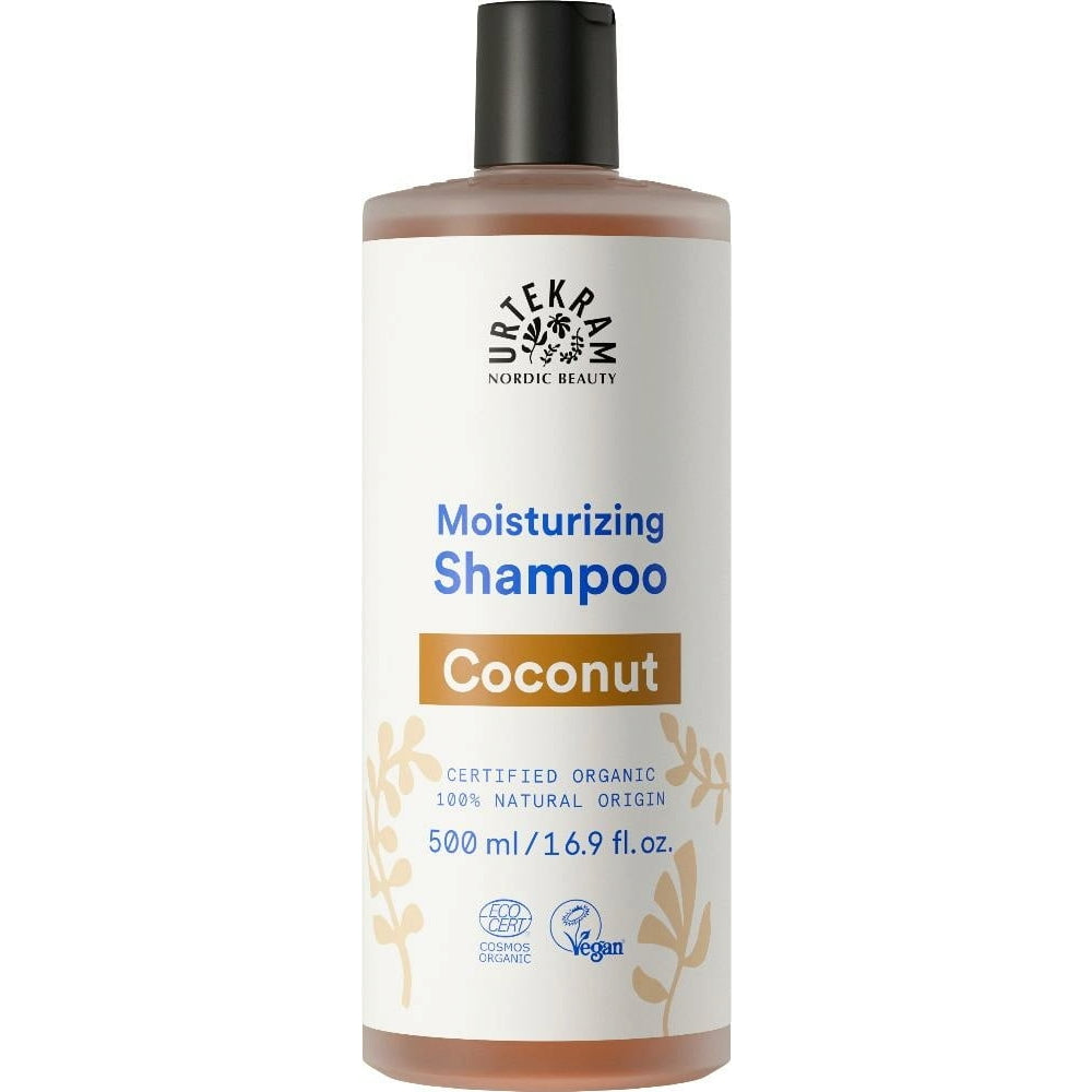 Urtekram Kokos Shampoo – Feuchtigkeit & Pflege für normales Haar, 500 ml