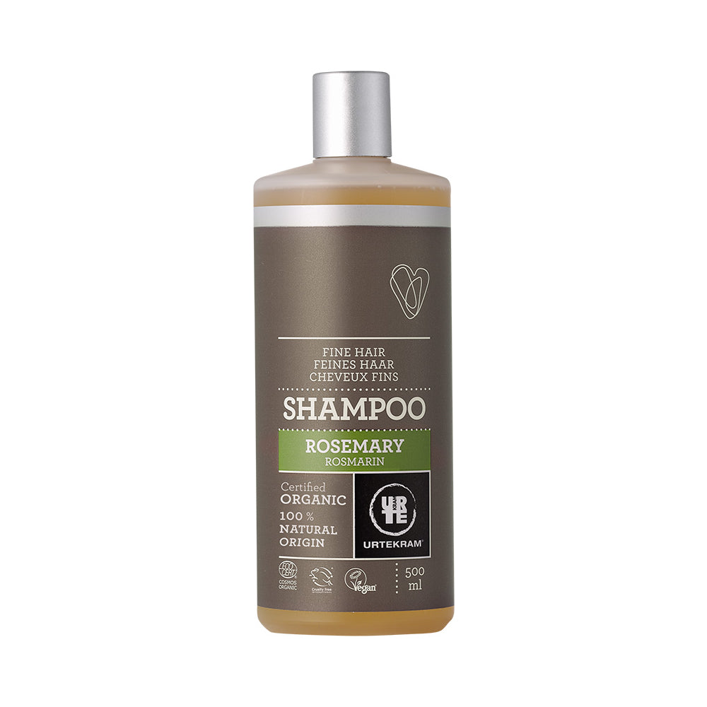 Urtekram Rosmarin Shampoo – Stärkung & Feuchtigkeit für feines Haar, 500 ml