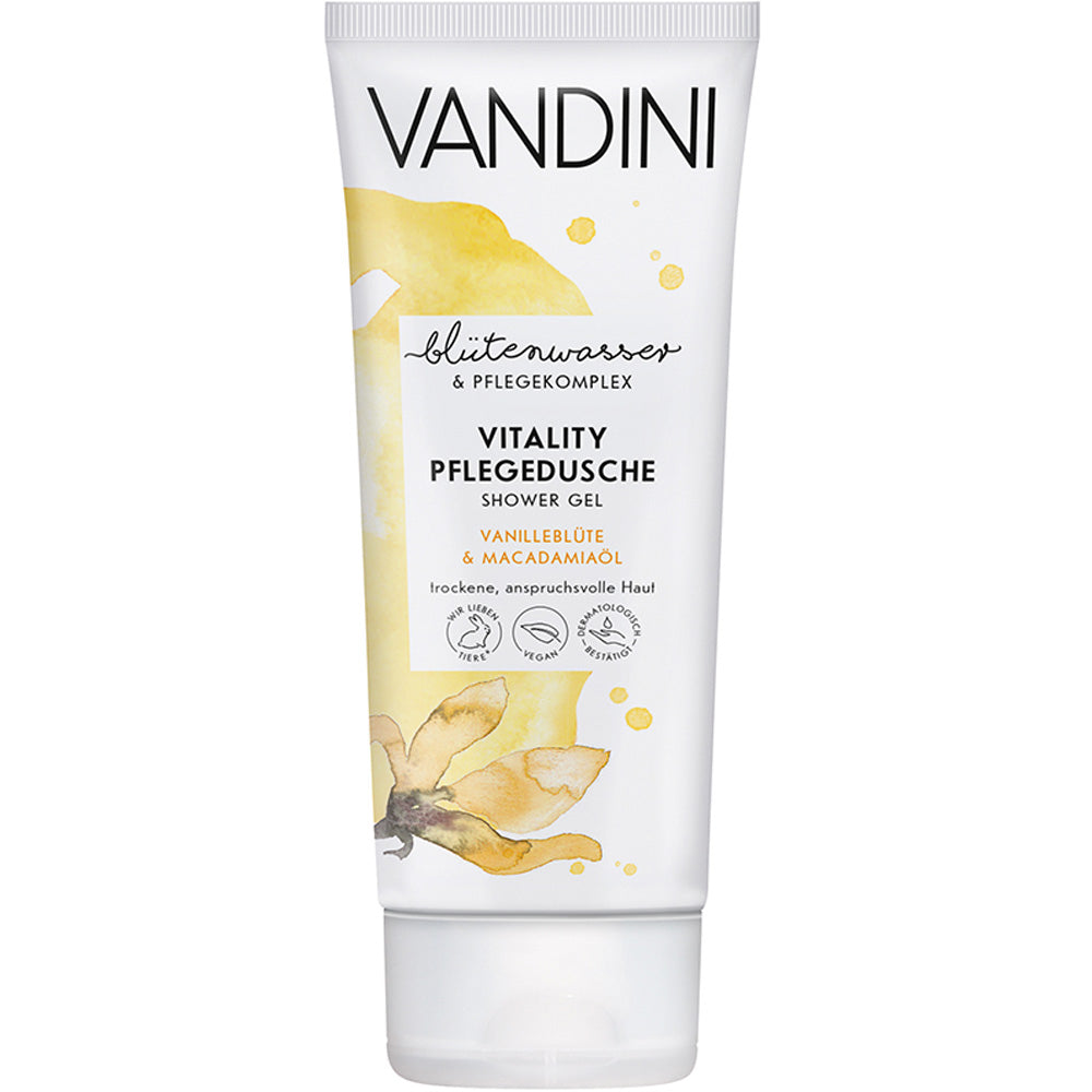 VANDINI VITALITY Geschenkset Vanilleblüte & Macadamiaöl – Für trockene, anspruchsvolle Haut