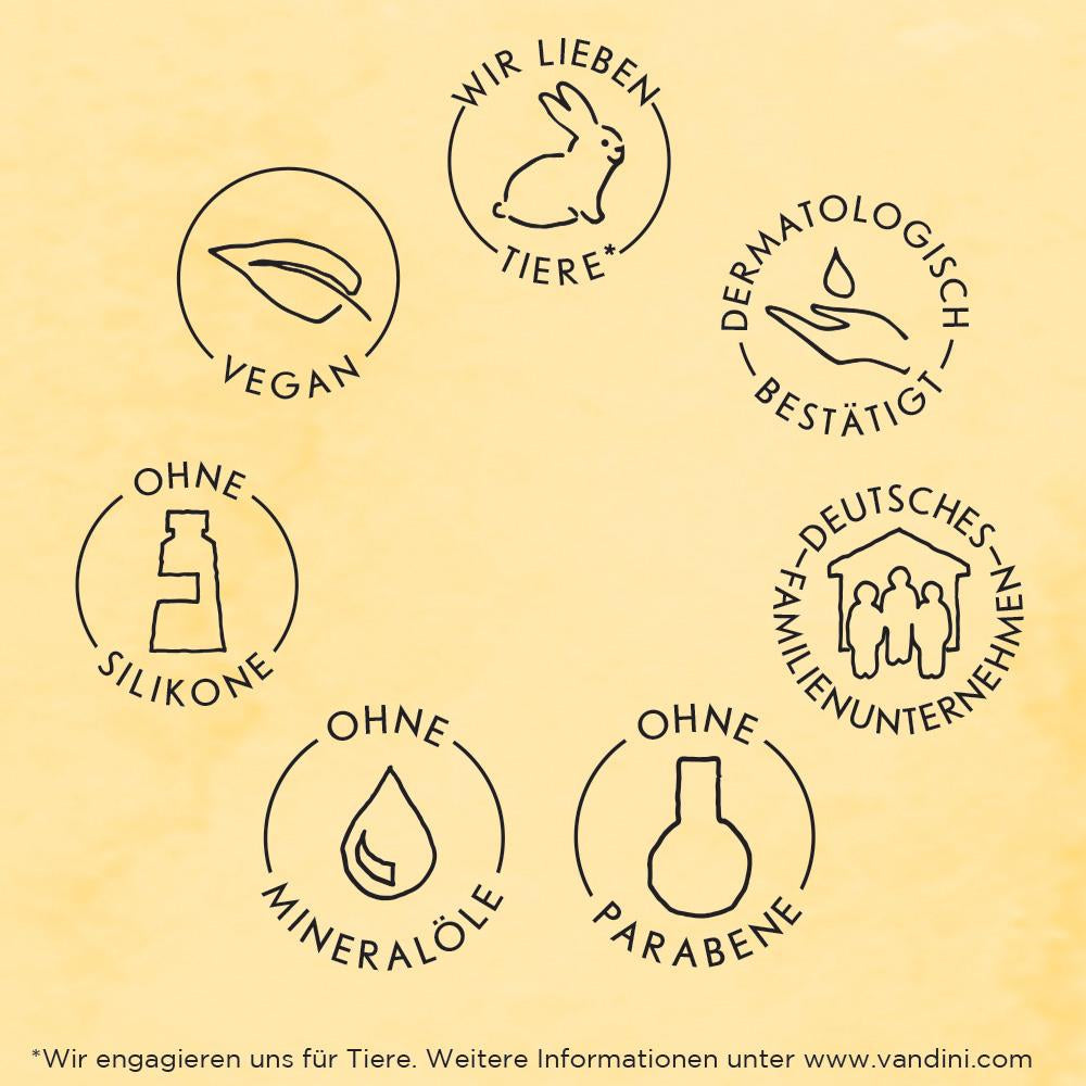 VANDINI VITALITY Geschenkset Vanilleblüte & Macadamiaöl – Für trockene, anspruchsvolle Haut