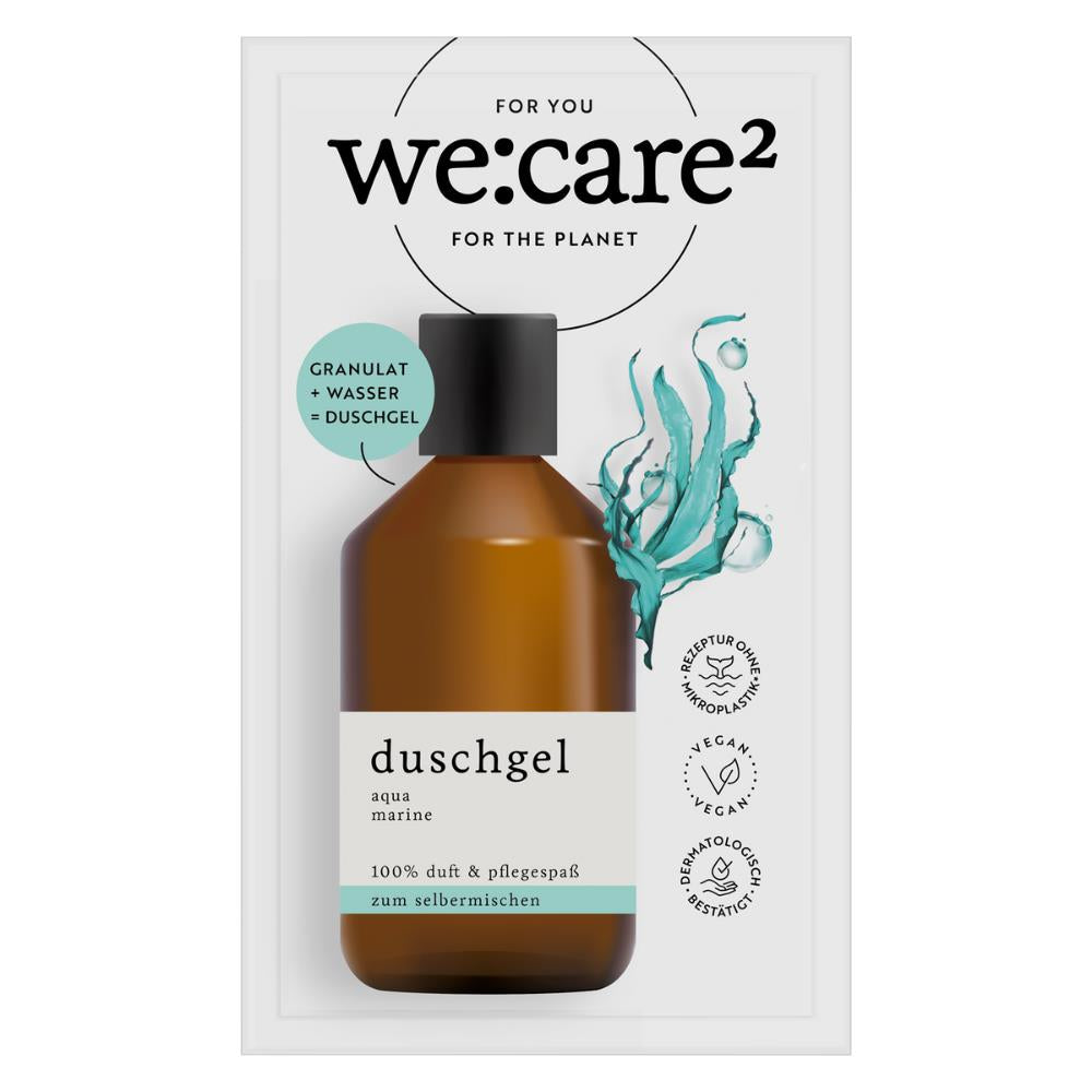 we:care² Duschgel-Granulat Aqua-Marine – #Mischmit