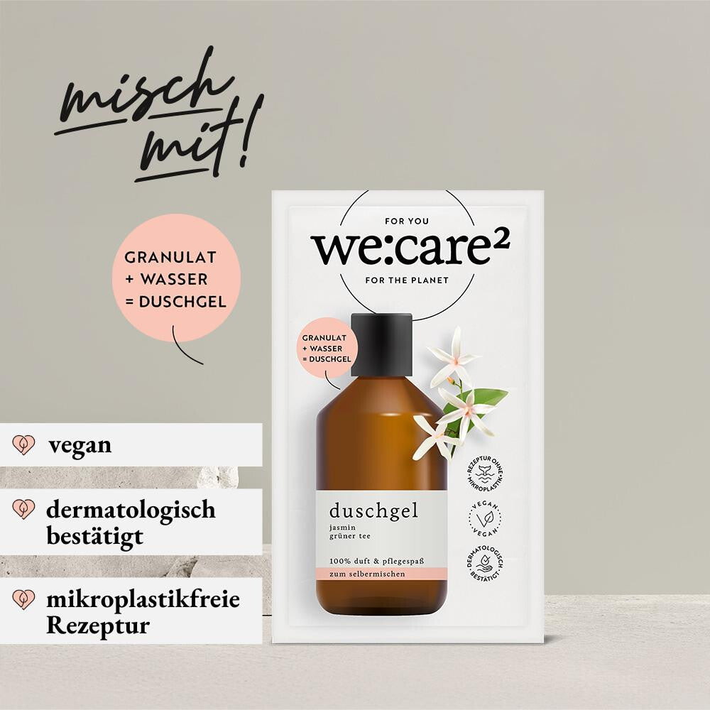 Duschgel-Granulat Jasmin-Grüner Tee – #Mischmit