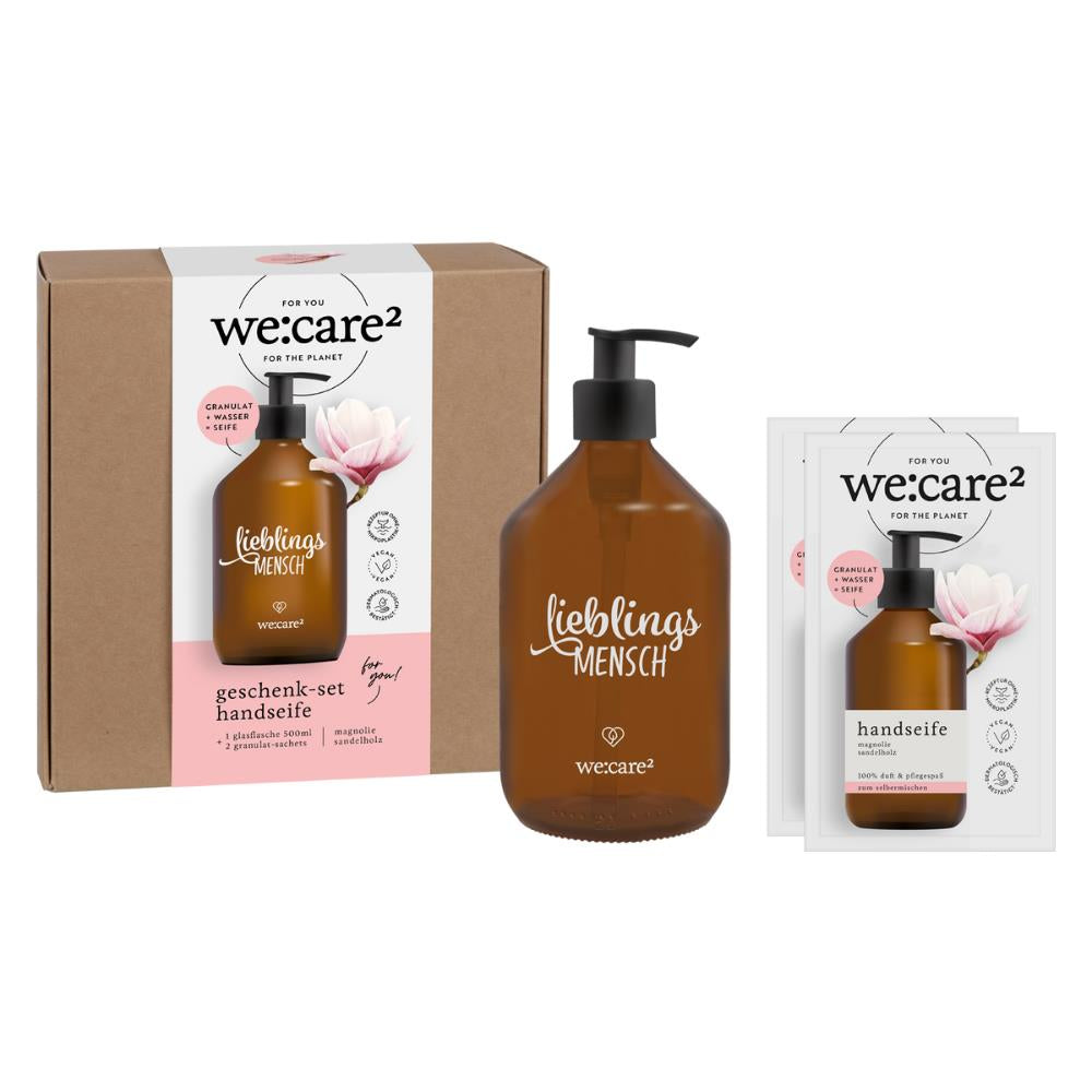 Geschenk-Set Handseife "Lieblingsmensch" – Sag’s mit Seife