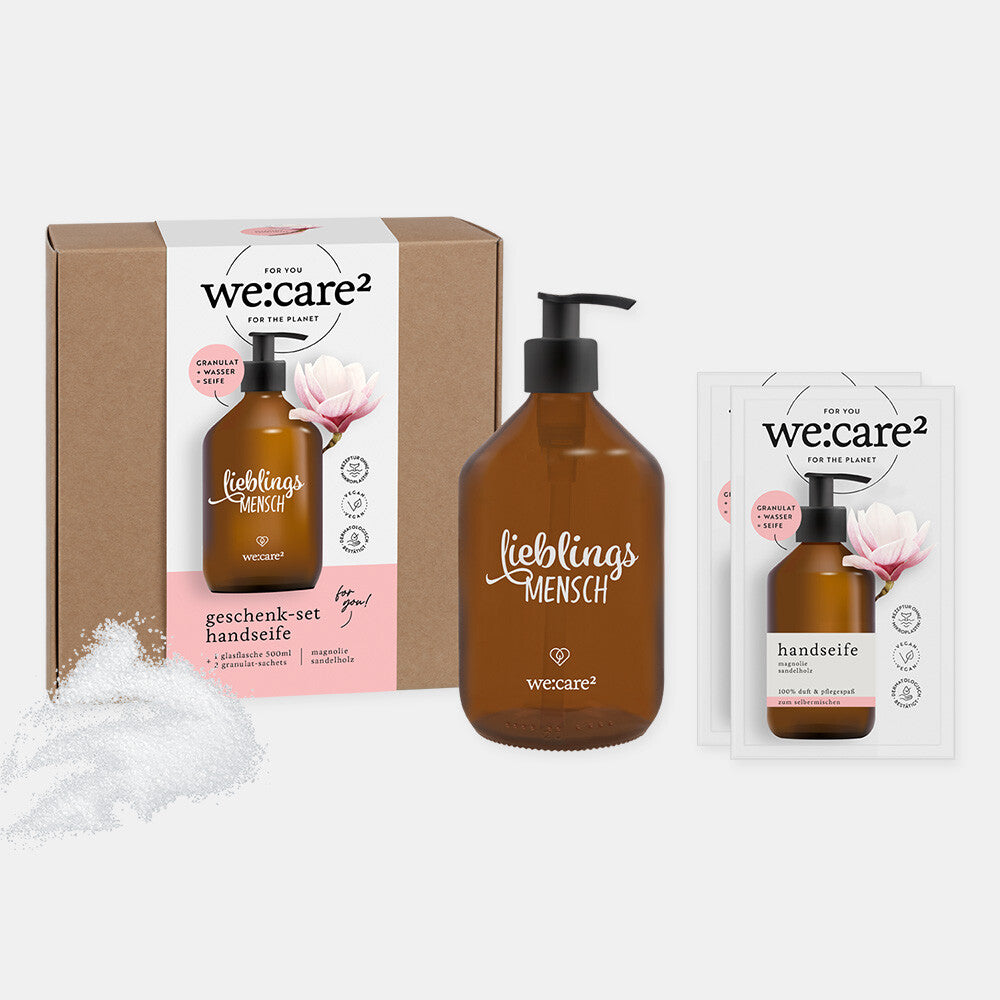 Geschenk-Set Handseife "Lieblingsmensch" – Sag’s mit Seife