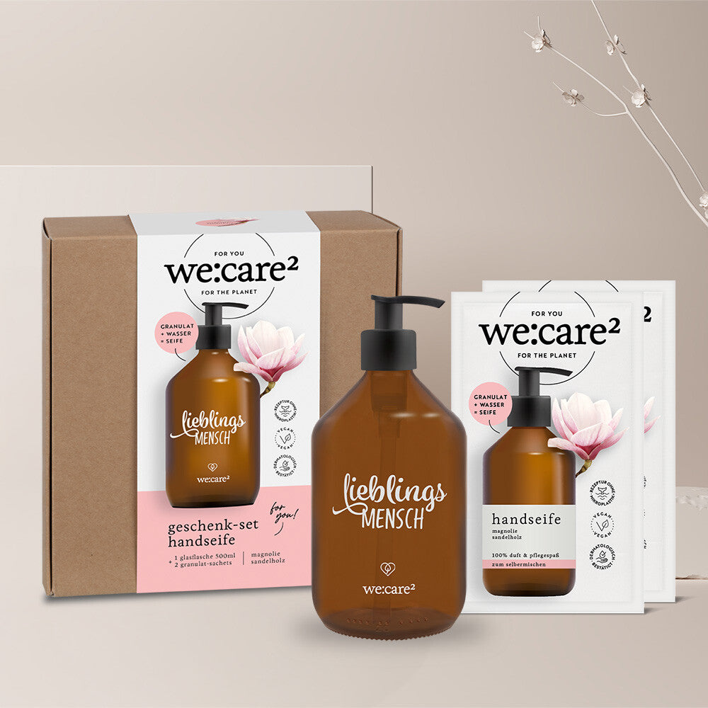 Geschenk-Set Handseife "Lieblingsmensch" – Sag’s mit Seife