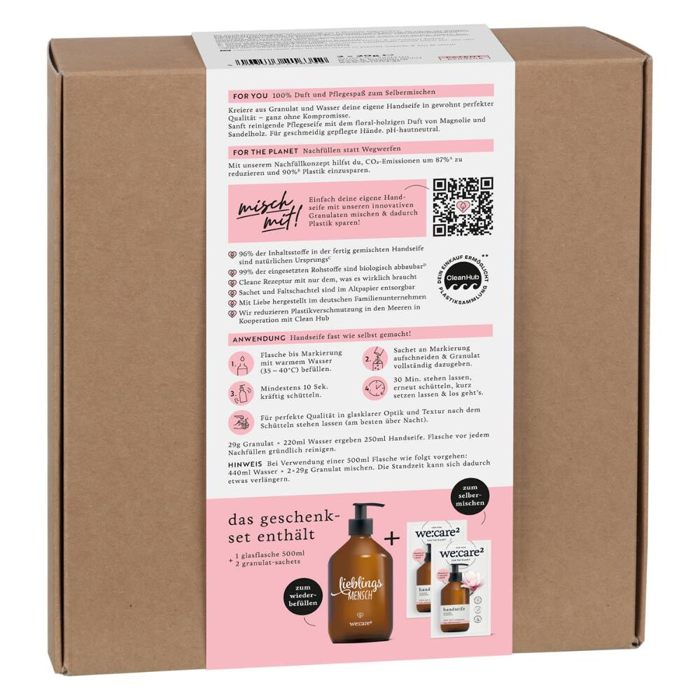 Geschenk-Set Handseife "Lieblingsmensch" – Sag’s mit Seife