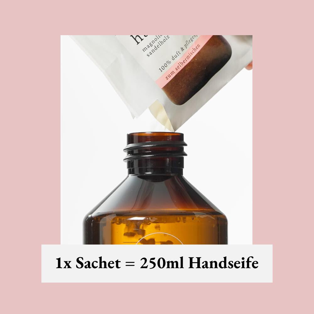 we:care² Kennenlern-Set Handseife – Magnolie & Sandelholz