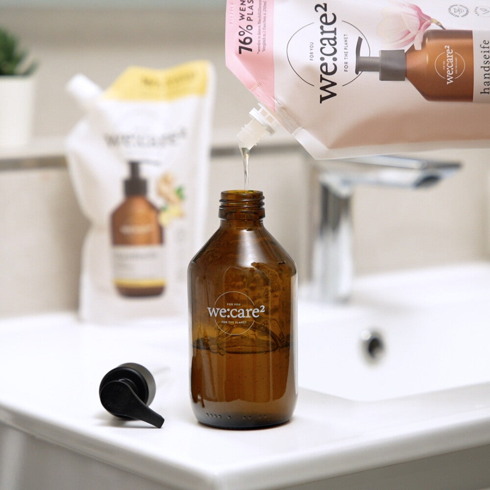 WE:CARE² Nachfüllbeutel Handseife – Ingwer & Bergamotte | 500 ml