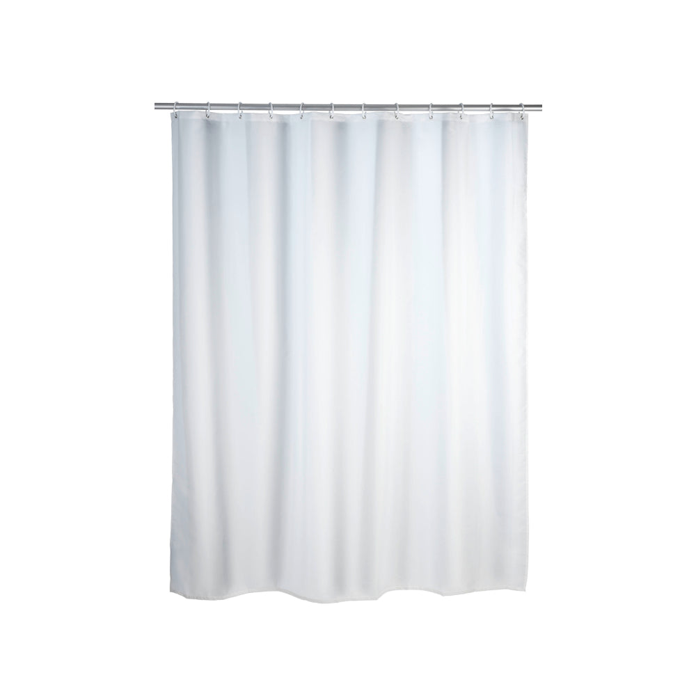 Duschvorhang weiss Polyester