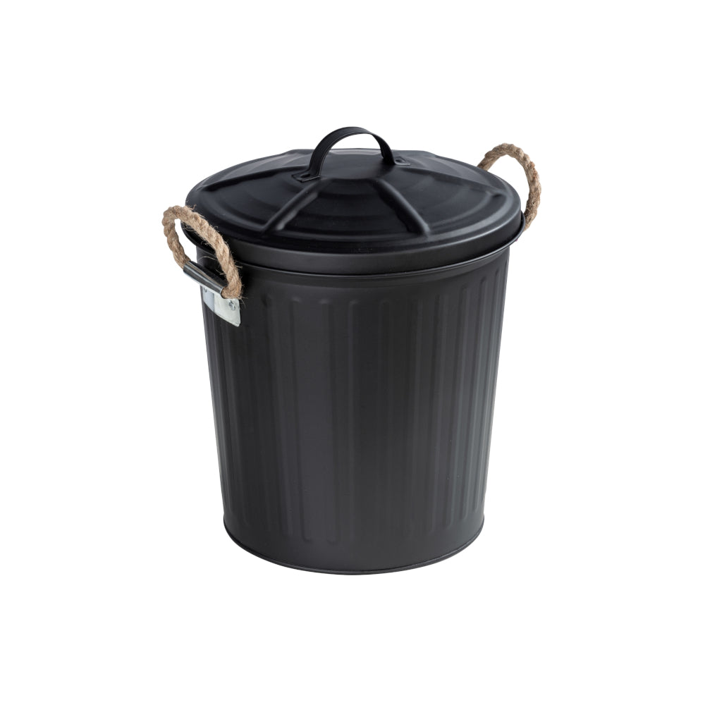 Wenko Kosmetikeimer Gara 6 Liter, Schwarz – Eleganz für dein Badezimmer