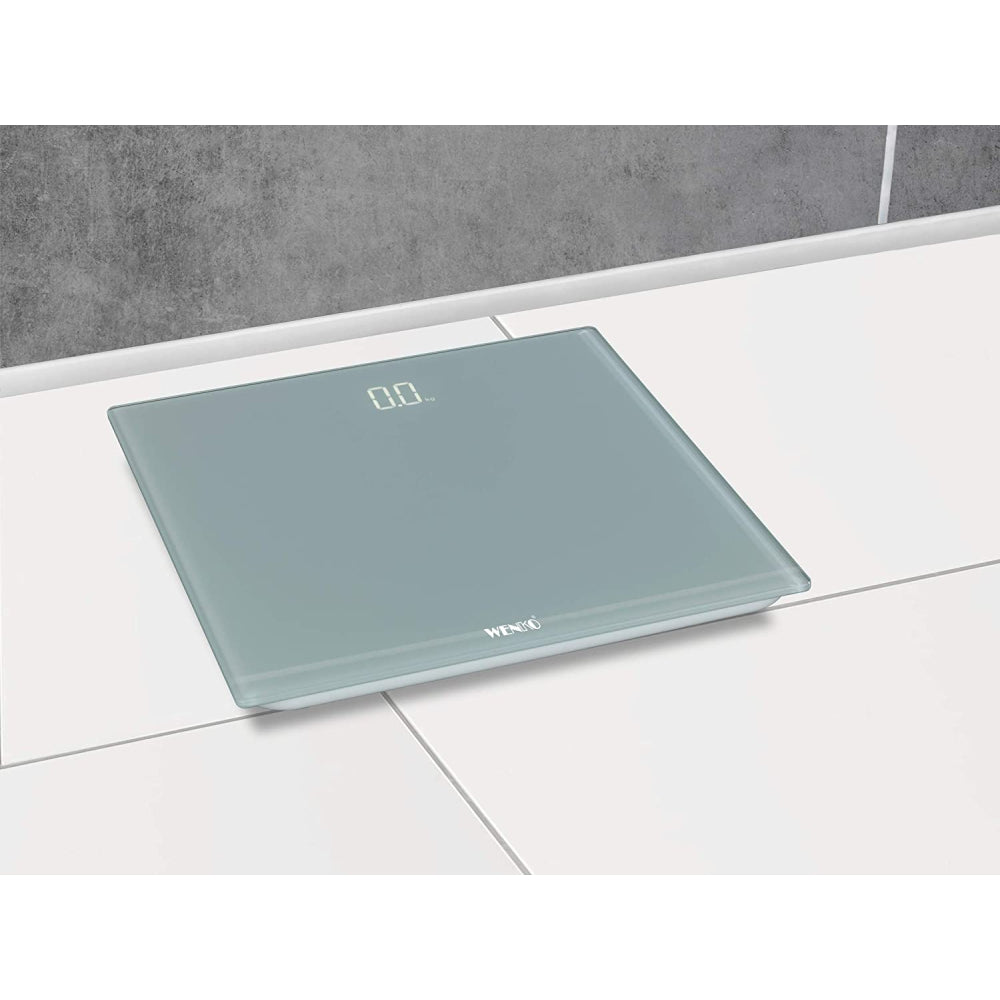 Wenko Personenwaage LED, grau