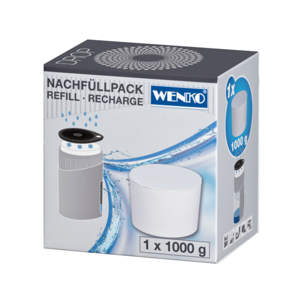 Wenko Raumentfeuchter Drop 1000 g, Nachfüller