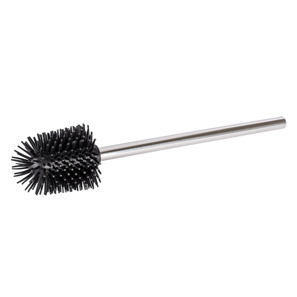 Wenko Silikon Ersatzbürste mit Edelstahlstiel – Shiny/Black