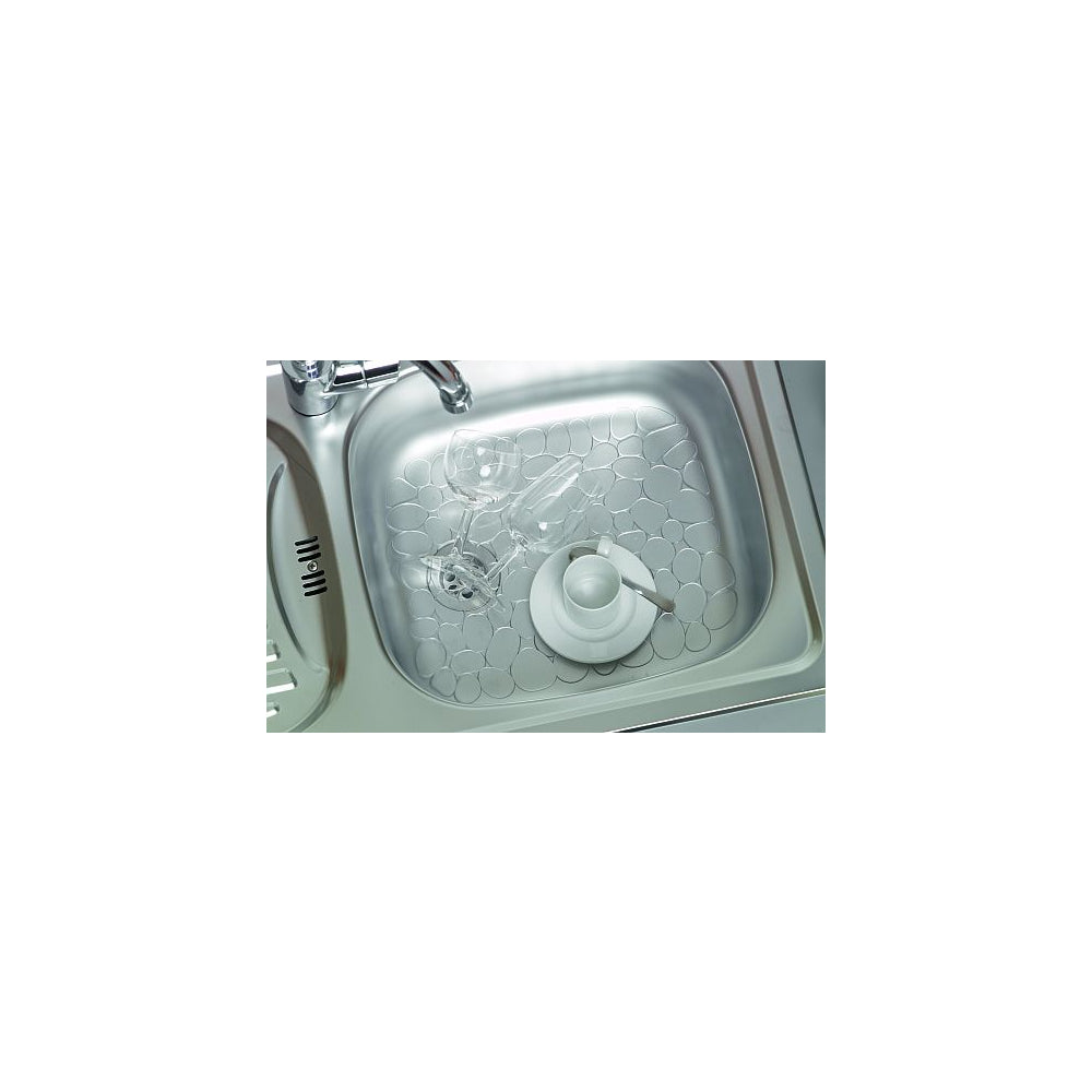 Wenko Spülbeckeneinlage Steine, transparent