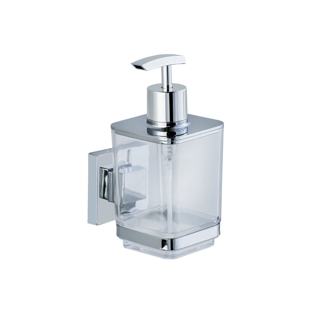 Wenko Vacuum-Loc® Quadro Edelstahl Seifenspender – Shiny